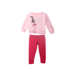 Joyce Σετ Κολάν Winter Coat Χρώμα Ροζ Κορίτσι 2361115pink