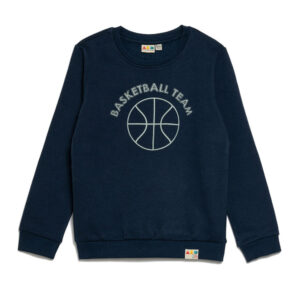 AKO Φούτερ Basket Team Χρώμα Μπλε Αγόρι 3355205-03