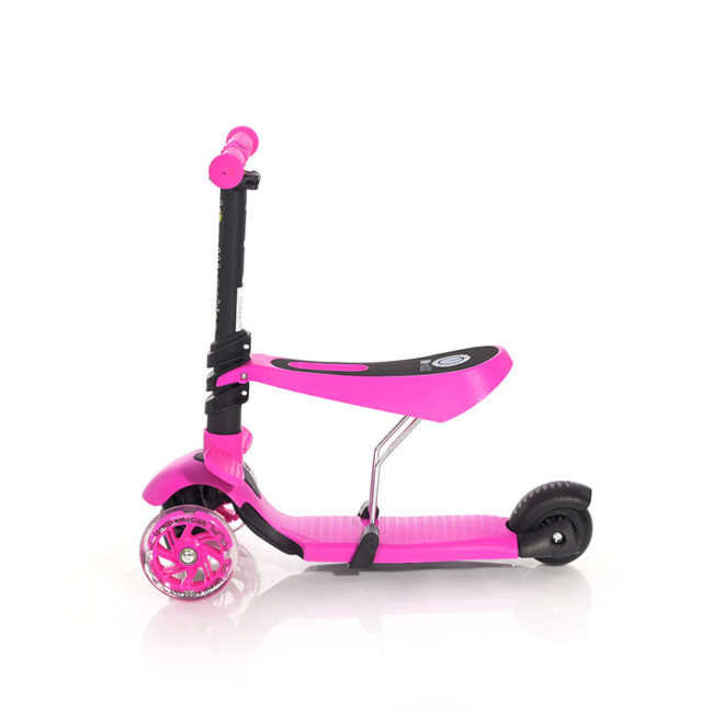 Πατίνι Scooter Με Κάθισμα Smart Pink Lorelli 10390020019 + Δώρο κουδουνάκι αλουμινίου Αξίας 5€