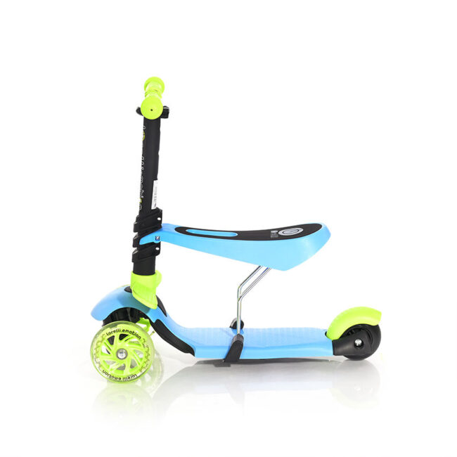 Πατίνι Scooter Με Κάθισμα Smart Blue and Green Lorelli 10390020020+ Δώρο κουδουνάκι αλουμινίου Αξίας 5€