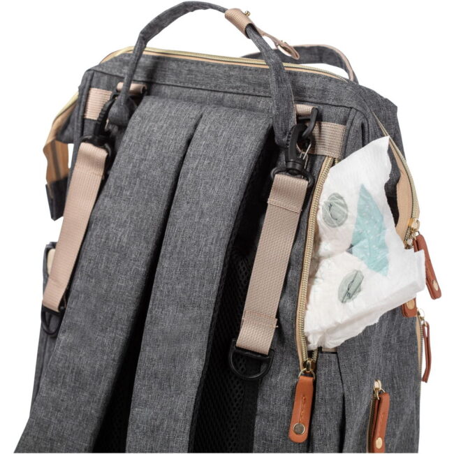 Τσάντα Πλάτης – Αλλαξιέρα Backpack Urbane Grey Freeon 3830075049065