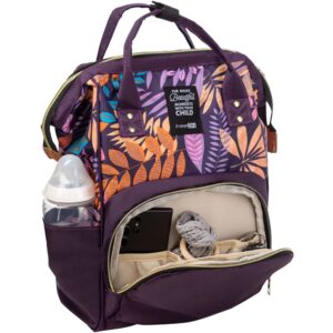 Τσάντα Πλάτης – Αλλαξιέρα Backpack Simply Purple Freeon 3830075049096