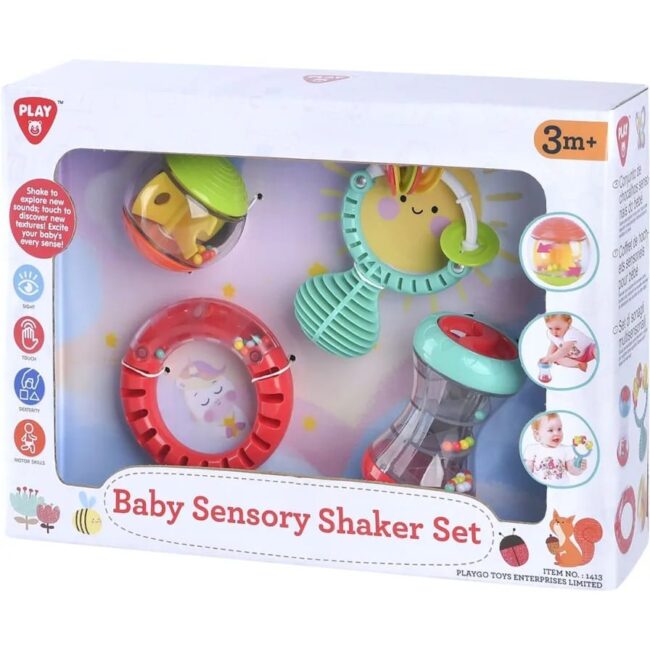 Playgo Κουδουνίστρα Sensory Shaker Set