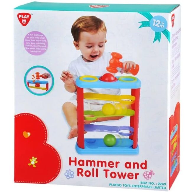 Playgo Hammer & Roll Tower