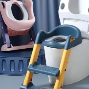 Παιδικό Κάθισμα Τουαλέτας Σκάλα Blue - Yellow Babywise BW031
