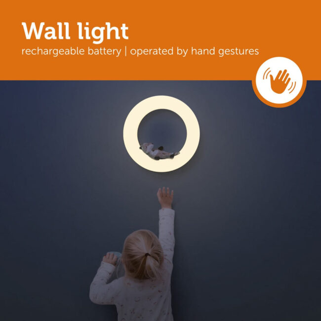 FAY REX OTIS Φωτιστικό Τοίχου Επαναφορτιζόμενο ZAZU Wall light