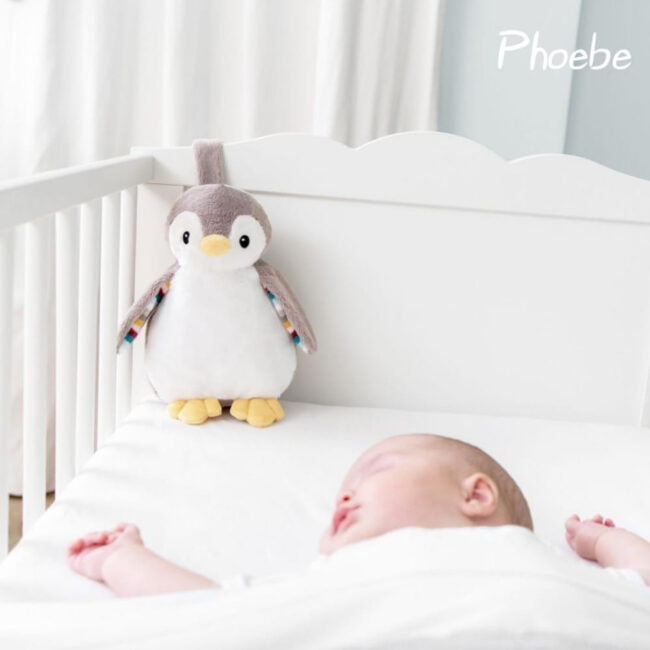 ΦΟΙΒΗ Πιγκουίνος Ύπνου Εγγραφή Φωνής Λευκούς Ήχους Φώς Νυκτός ZAZU
