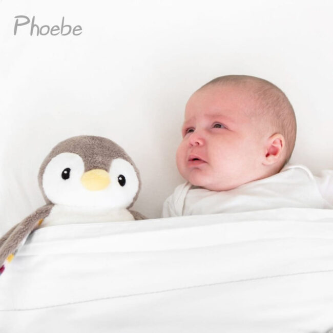 ΦΟΙΒΗ Πιγκουίνος Ύπνου Εγγραφή Φωνής Λευκούς Ήχους Φώς Νυκτός ZAZU