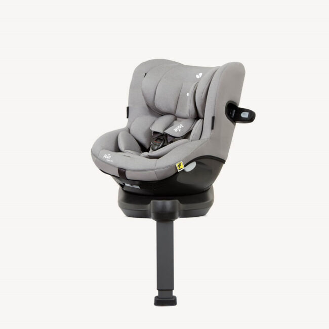 Κάθισμα Αυτοκινήτου i-size 40-105cm isofix 0-18kg i-Spin 360 Grey Flannel Joie + Δώρο Αμβλυγώνιος Καθρέφτης Αξίας 15€ + Αυτοκόλλητο Σήμα ”Baby on Board”