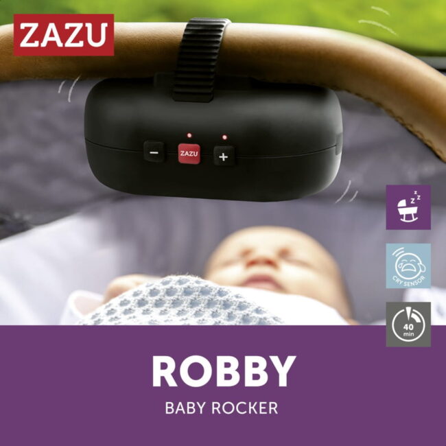 ROBBY Rocker Συσκευή Δόνησης για Καρότσι Επαναφορτιζόμενη ZAZU