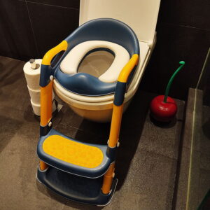 Παιδικό Κάθισμα Τουαλέτας Σκάλα Blue - Yellow Babywise BW031
