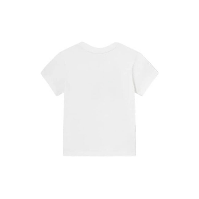 Mayoral Μπλούζα Κοντομάνικη Βασική Χρώμα Λευκό 24-00106-025