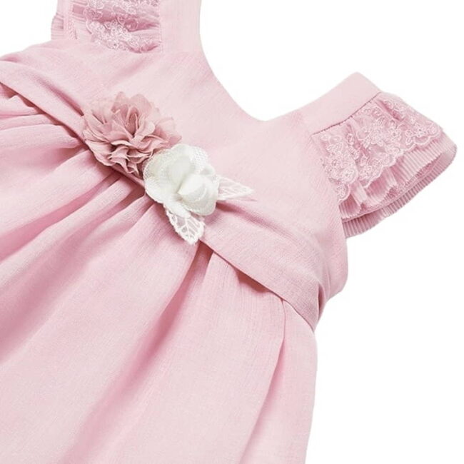Mayoral Φόρεμα Αμπιγιέ Χρώμα Ροζ 24-01903-052