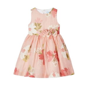 Mayoral Φόρεμα με Στάμπες Χρώμα Ροζ 24-03911-088