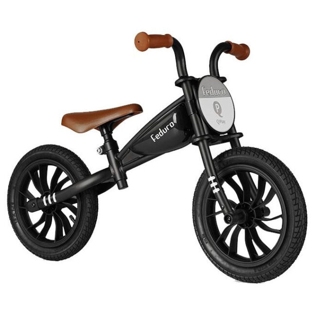 Ποδήλατο Ισορροπίας Feduro Air Gel Rubber Black QPlay 01-1212069-02