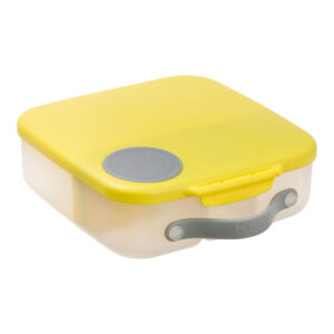 Πλαστικό Παιδικό Σετ Φαγητού Με Χωρίσματα Lunch Box Lemon Sherbet B.Box BB653