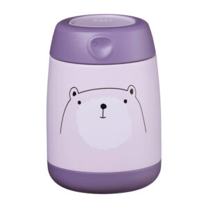 Ανοιξείδωτος Θερμός Φαγητού Με Κουταλοπίρουνο Insulated Food Jar Mini 210ml Bear Hugs B.Box BB400309