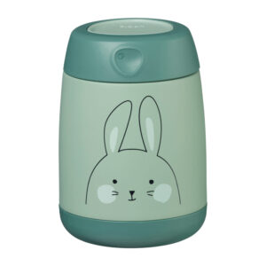 Ανοιξείδωτος Θερμός Φαγητού Με Κουταλοπίρουνο Insulated Food Jar Mini 210ml So Bunny B.Box BB400310