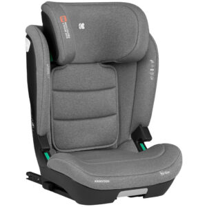 Κάθισμα Αυτοκινήτου i-Size 100-150cm isofix 15-36kg i-Scout Light Grey Kikkaboo 41002150019 + Αυτοκόλλητο Σήμα ”Baby on Board”