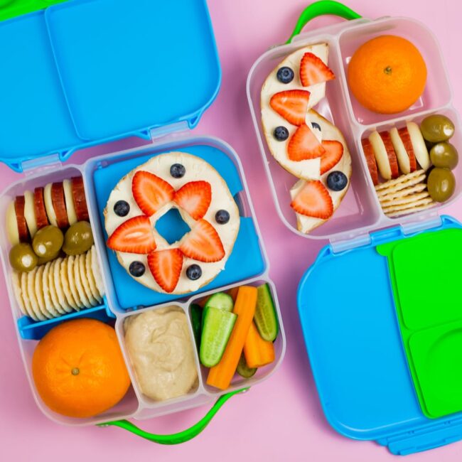 Πλαστικό Παιδικό Σετ Φαγητού Με Χωρίσματα Lunch Box Mini B.Box