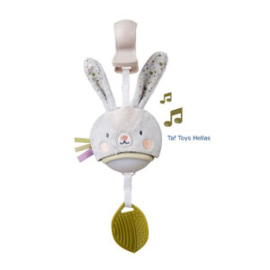 Κρεμαστό Μουσικό Παιχνίδι Κούνιας Και Καροτσιού 0m+ Bunny Taf Toys T-13235