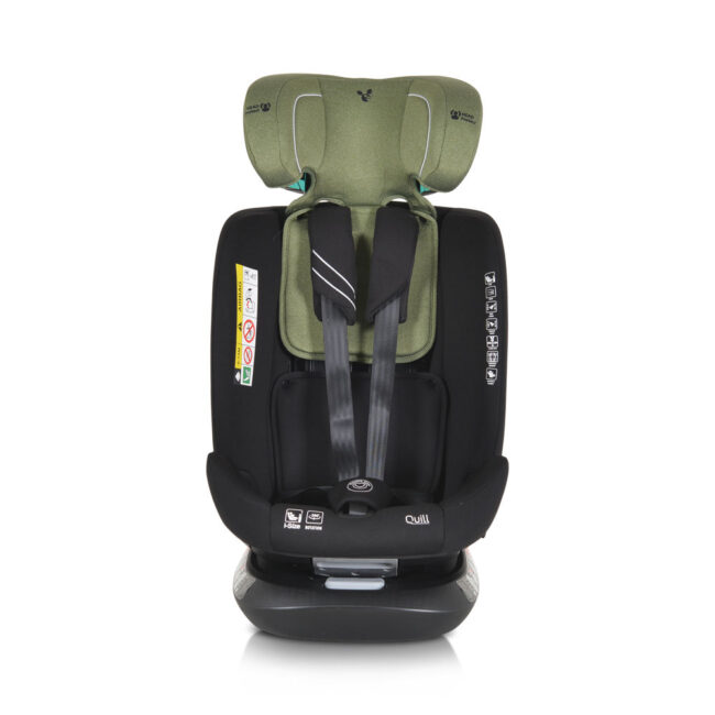 Κάθισμα Αυτοκινήτου i-size 40-15cm isofix 0-36 κιλά Quill Green Cangaroo + Δώρο Αμβλυγώνιος Καθρέφτης Αξίας 15€ + Αυτοκόλλητο Σήμα ”Baby on Board”
